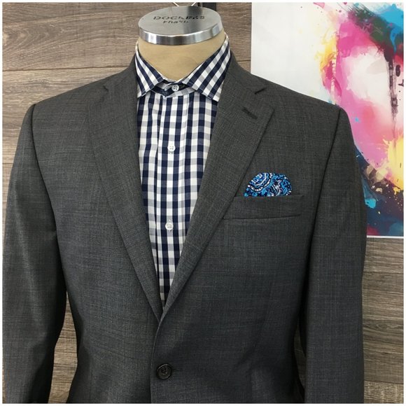 Mens Ralph Lauren Blazer Sport Coat Sport‎ Jacket Wool 40L Men Button Coats Suit - Picture 2 of 13